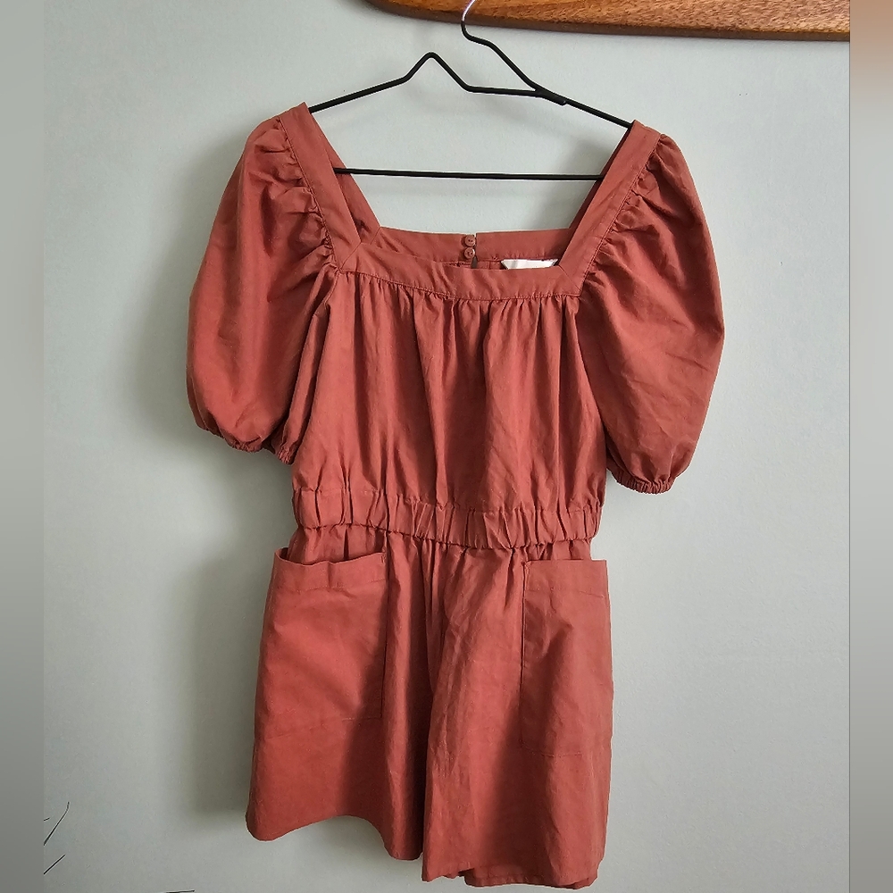 H&M Puff Sleeve Romper